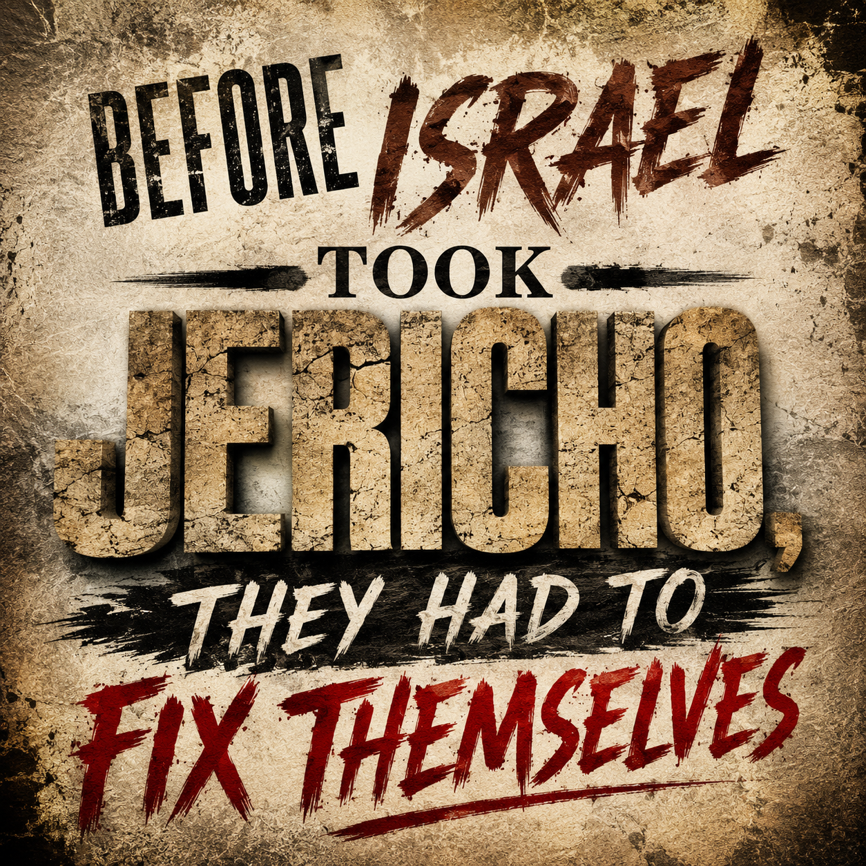Israel Had to Fix Themselves